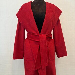 MAX MARA CAMEL MANUELA CAMEL HAIR COAT SIZE 2